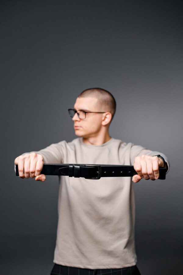 Ремень мужской Skill черный