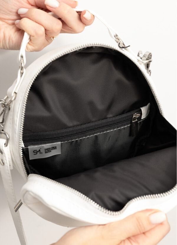 Сумка крос-боді жіноча Sambag Bale біла