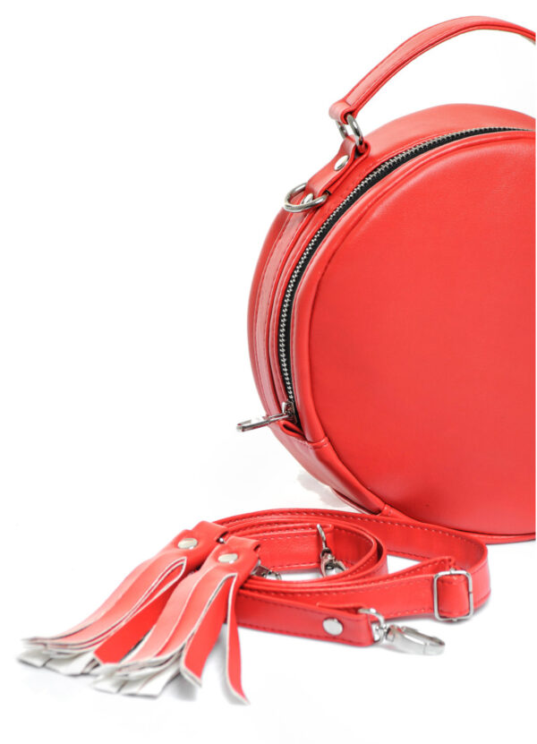 Сумка кросс-боди женская Sambag Bale красная