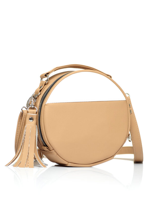 Сумка кросс-боди женская Sambag Bale бежевая