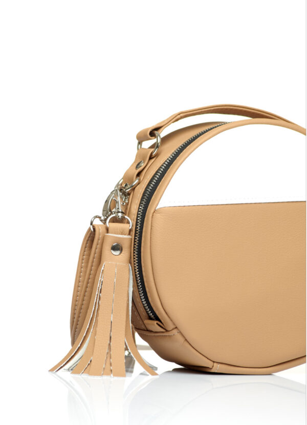 Сумка кросс-боди женская Sambag Bale бежевая