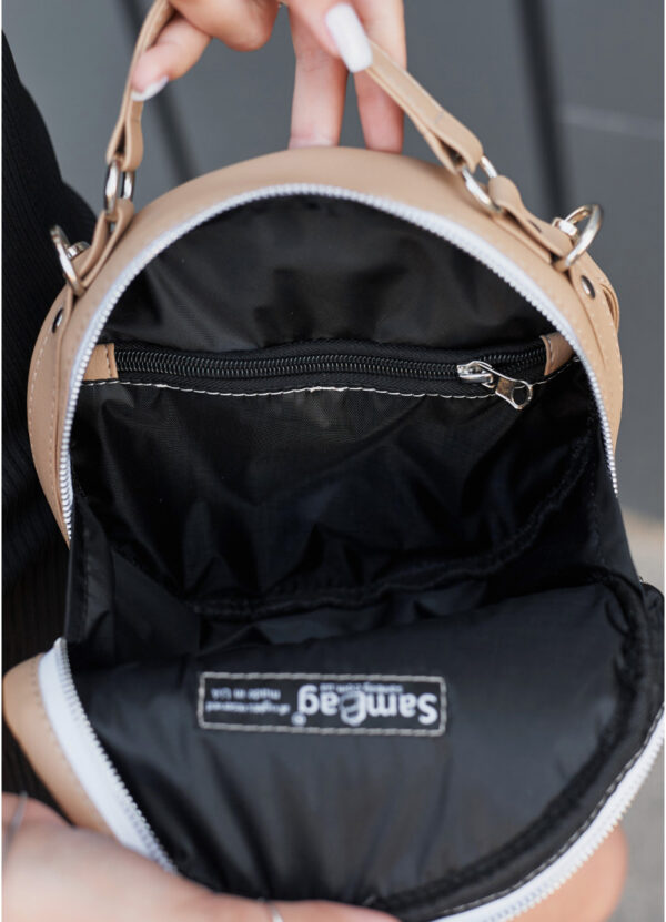 Сумка кросс-боди женская Sambag Bale бежевая