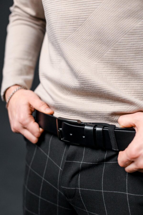 Ремень мужской Skill черный