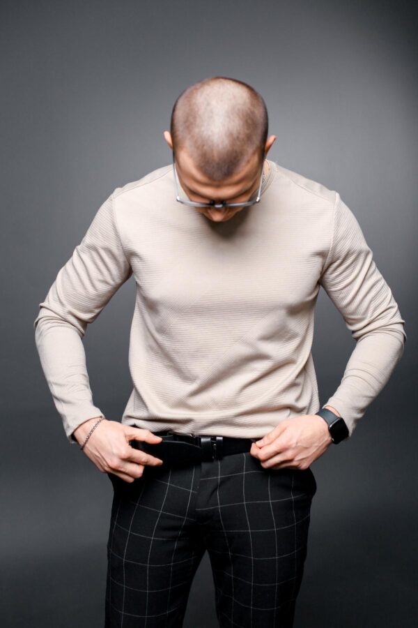 Ремень мужской Skill черный