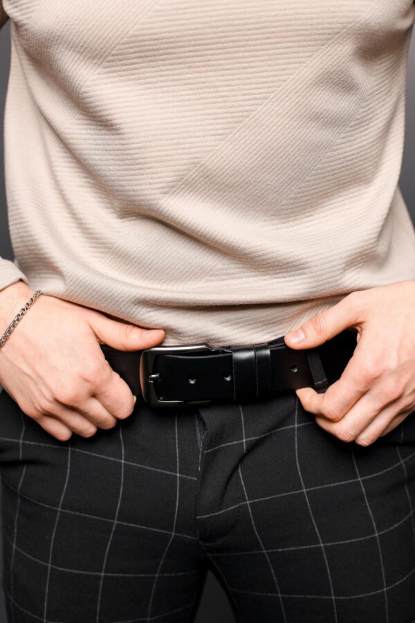 Ремень мужской Skill черный