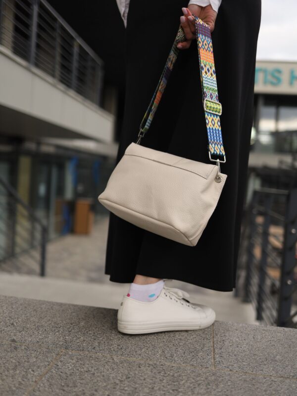 Сумка женская кросс-боди Miros Марокко бежевая