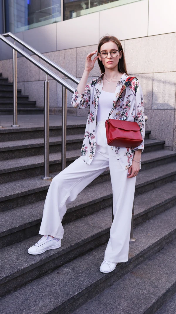 Сумка женская кросс-боди Miros Марокко красная