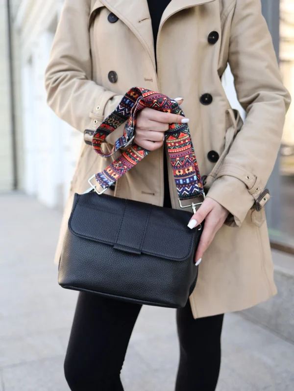 Сумка женская кросс-боди Miros Марокко черная