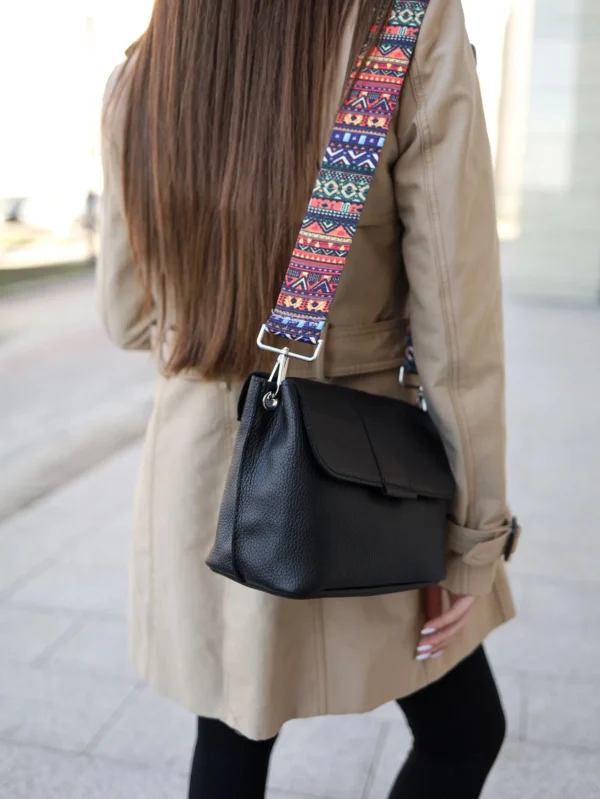 Сумка женская кросс-боди Miros Марокко черная