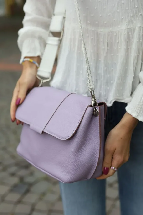 Сумка крос-боді жіноча Miros Марокко фіолетова