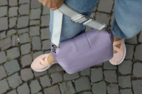 Сумка крос-боді жіноча Miros Марокко фіолетова