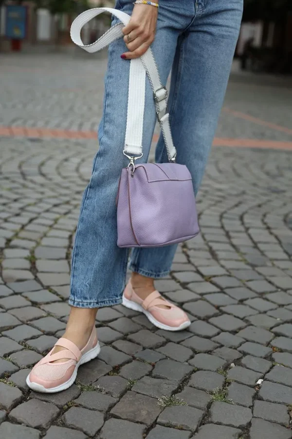 Сумка крос-боді жіноча Miros Марокко фіолетова