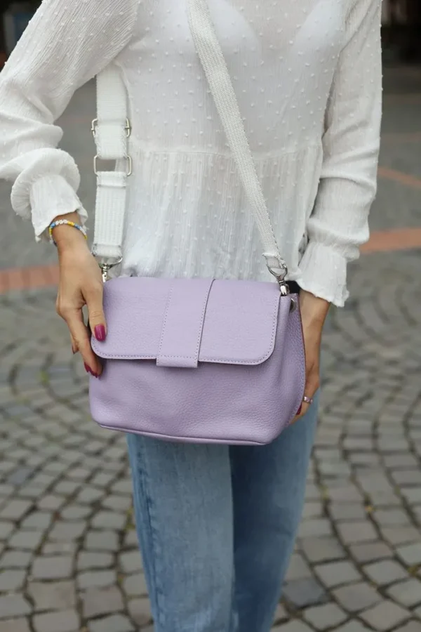 Сумка крос-боді жіноча Miros Марокко фіолетова