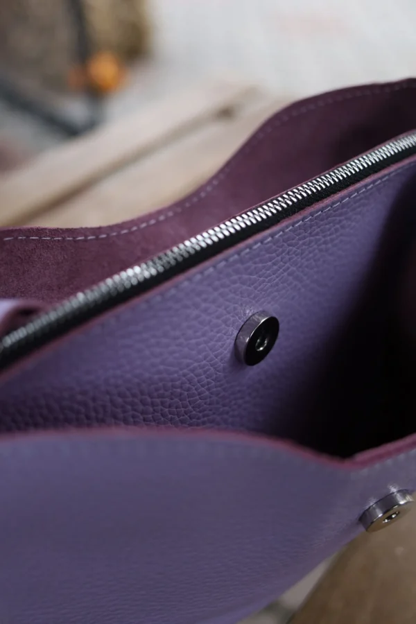 Сумка крос-боді жіноча Miros Марокко фіолетова