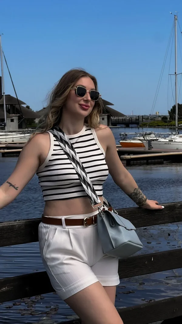 Сумка женская кросс-боди Miros Марокко серая