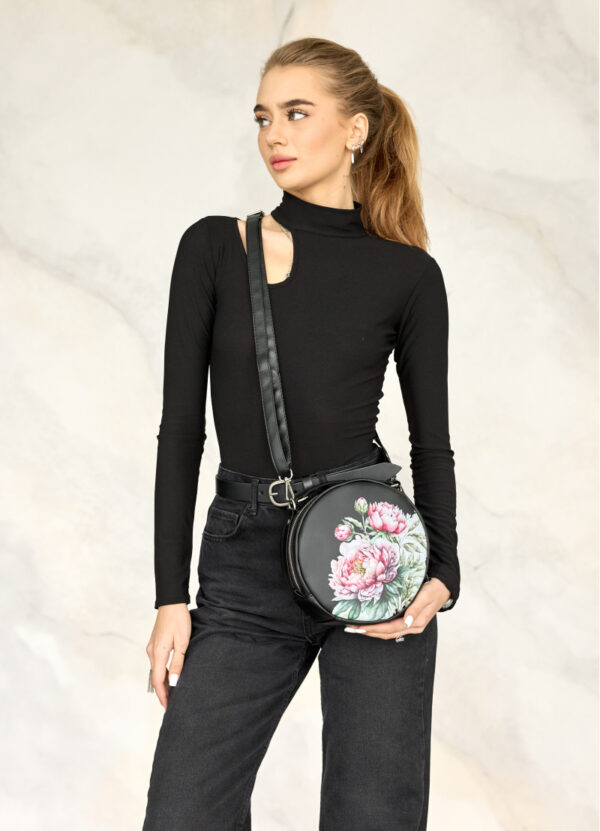 Сумка кросс-боди женская Sambag Bale Mzn черная