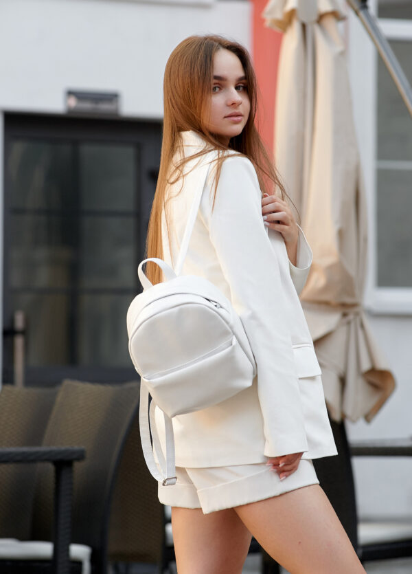 Рюкзак жіночий Sambag Brix SQH білий