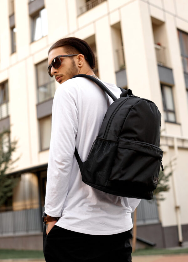 Мужской рюкзак Sambag Brix PJT Classic полиэстер черный