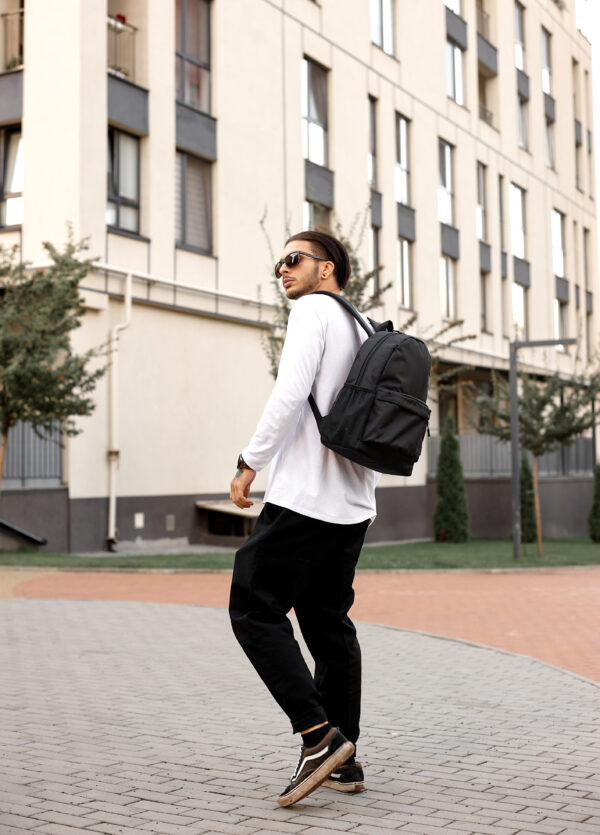 Мужской рюкзак Sambag Brix PJT Classic полиэстер черный