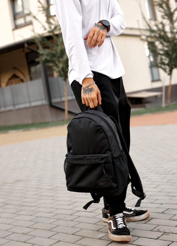 Мужской рюкзак Sambag Brix PJT Classic полиэстер черный