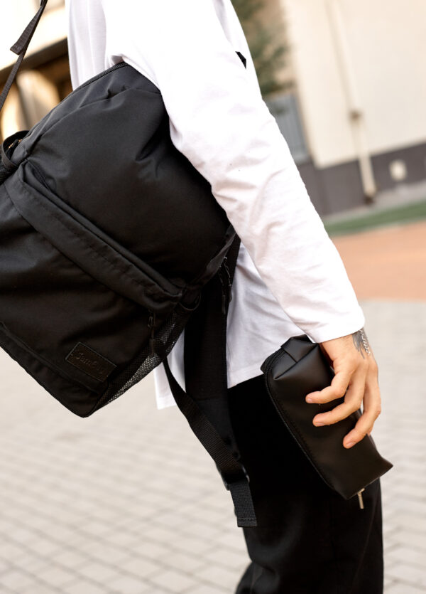 Мужской рюкзак Sambag Brix PJT Classic полиэстер черный