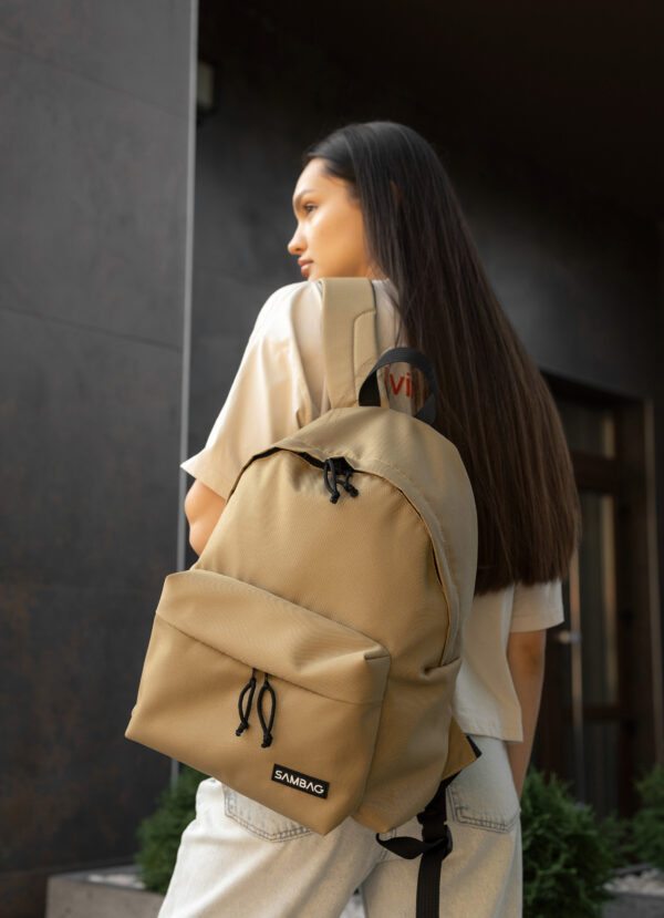 Женский рюкзак Sambag Active бежевый