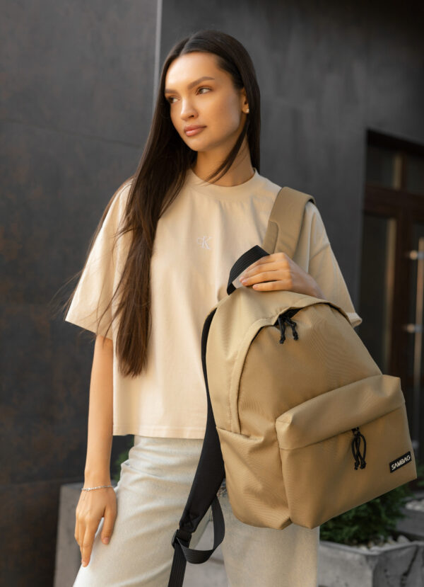 Женский рюкзак Sambag Active бежевый
