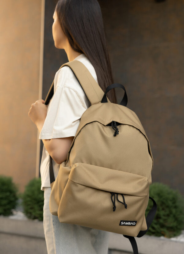 Женский рюкзак Sambag Active бежевый