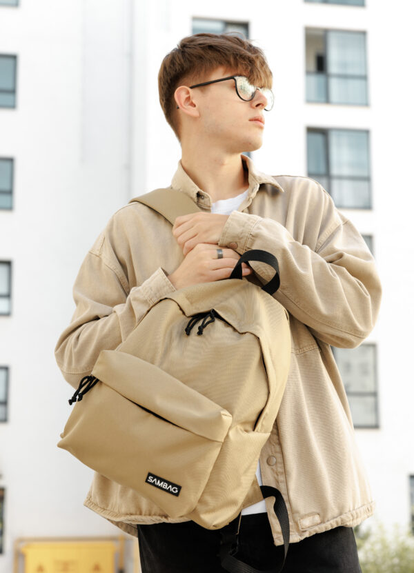 Мужской рюкзак Sambag Active бежевый