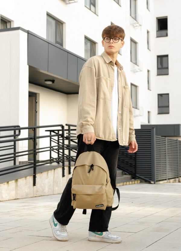 Мужской рюкзак Sambag Active бежевый