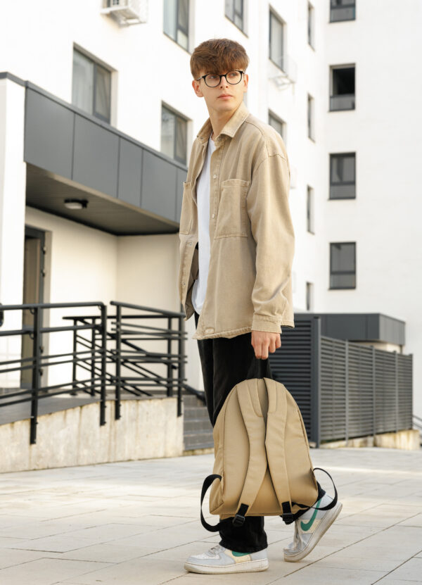 Мужской рюкзак Sambag Active бежевый