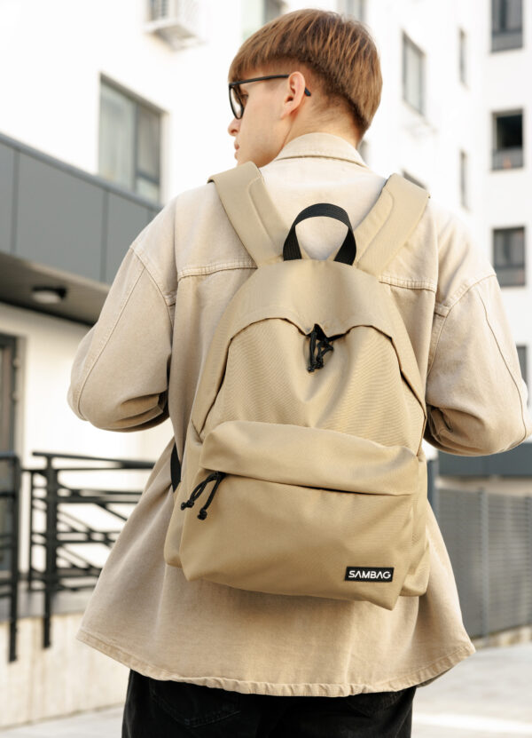 Мужской рюкзак Sambag Active бежевый