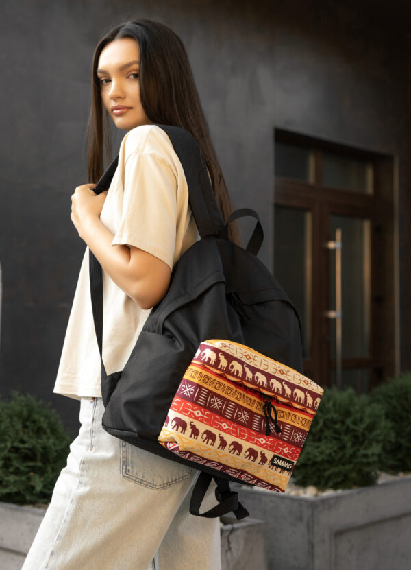 Рюкзак жіночий Sambag Active тканинний чорний