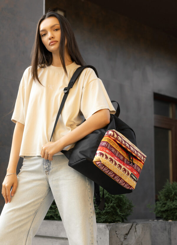 Рюкзак жіночий Sambag Active тканинний чорний