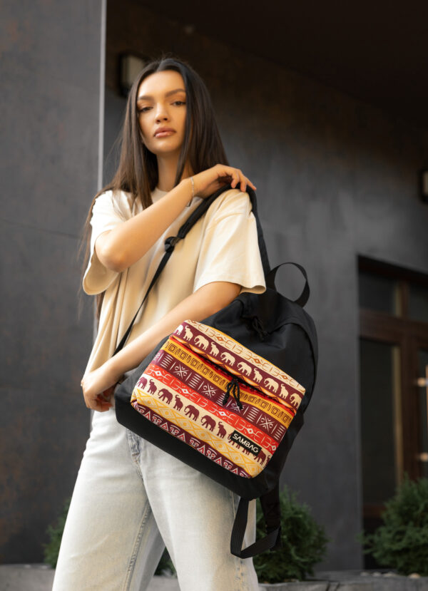 Рюкзак жіночий Sambag Active тканинний чорний