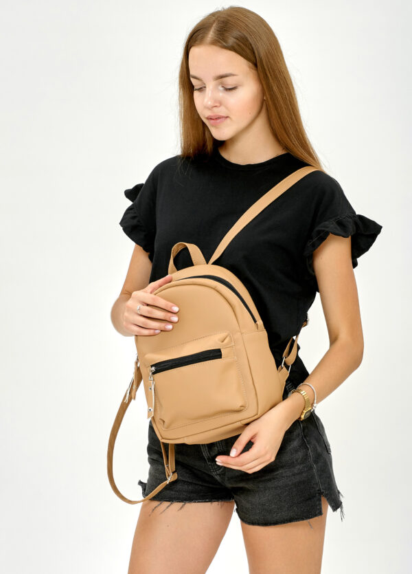 Рюкзак жіночий Sambag Talari MSB бежевий