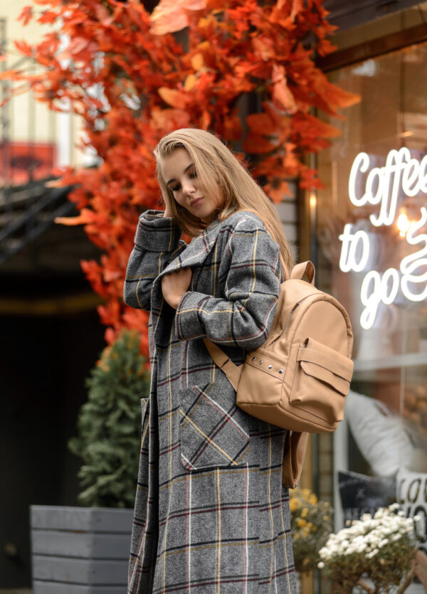 Рюкзак жіночий Sambag Dali BKH бежевий