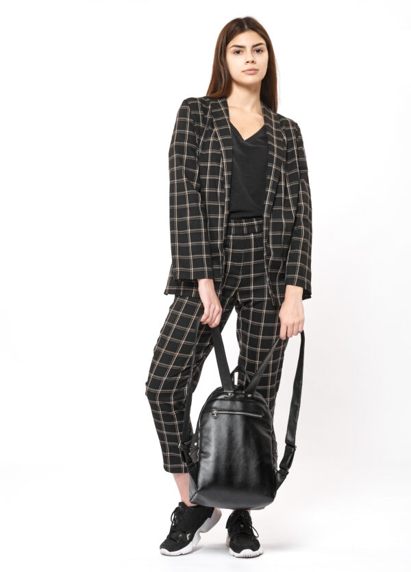 Женский рюкзак Sambag Dali BPS крокодил черный