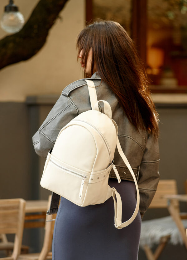 Женский рюкзак Sambag Dali BPS молочный