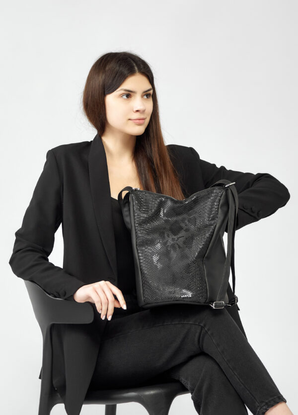 Женский рюкзак Sambag Asti LH черный