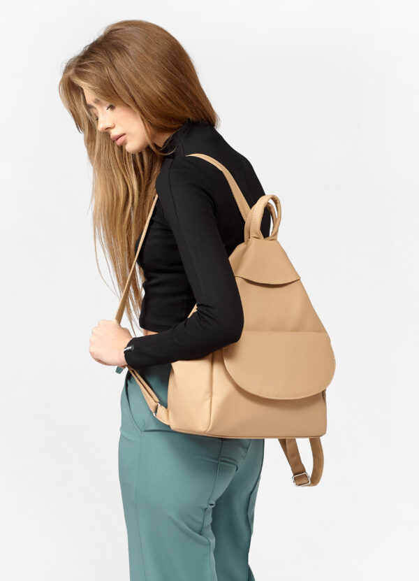 Рюкзак жіночий Sambag Asti LKH бежевий