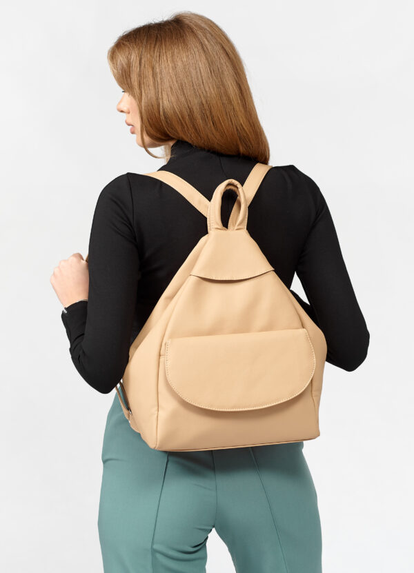 Рюкзак жіночий Sambag Asti LKH бежевий