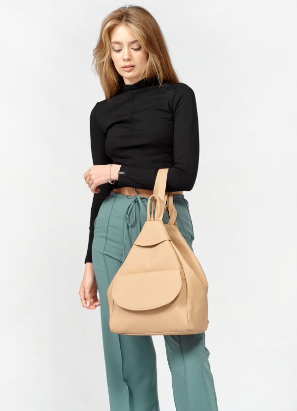 Рюкзак жіночий Sambag Asti LKH бежевий