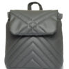 Рюкзак-сумка жіноча Sambag Loft строчена графітова