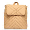 Рюкзак жіночий Sambag Loft строчена бежева