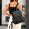 Женский рюкзак Sambag Loft MZN черный