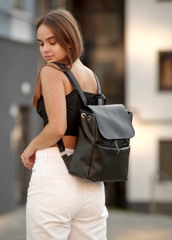 Рюкзак жіночий Sambag Loft MQP чорний