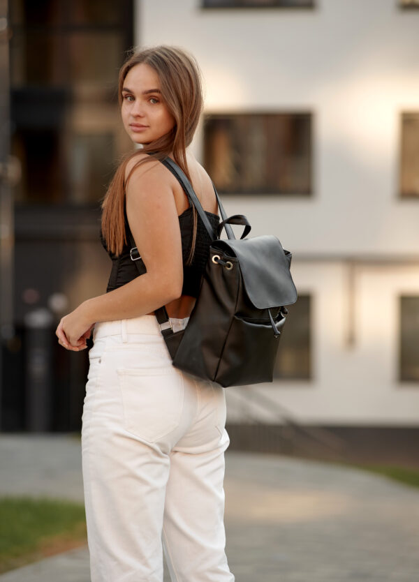 Рюкзак жіночий Sambag Loft MQP чорний