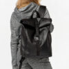 Рюкзак роллтоп жіночий Sambag Roll Top One чорний