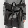 Рюкзак роллтоп жіночий Sambag Roll Top One чорний